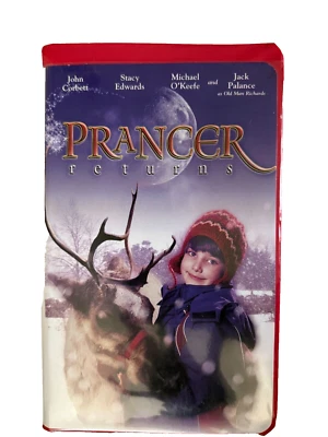 Prancer Returns (VHS, 2001) w/ Clamshell Case - Good - Untested - Image 1 of 4