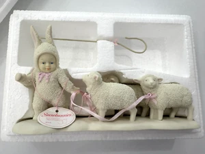 Dept 56 Springtime Stories of the Snowbunnies #2616-6 "Don't Get Lost" Vintage - Picture 1 of 7