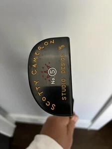 SCOTTY CAMERON Design No.5 MB 34” RH, Black Oil Can Finish w/custom shop redo - Picture 1 of 8