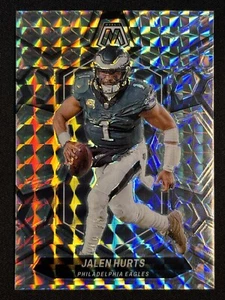 2024 Panini Mosaic Jalen Hurts Silver Mosaic Prizm Parallel - Picture 1 of 2