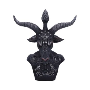 Busto Baphomet Nemesis Now Celestial negro y plateado - Imagen 1 de 8