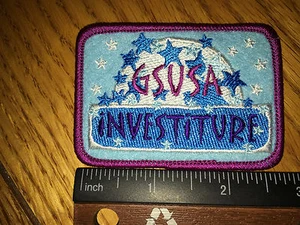 Girl Scout - GSUSA Investiture Patch - New - Qty 1 - Beautiful Colors! - Picture 1 of 1