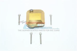 GPM SCX2012AX 35g BRASS F/R GEARBOX COVER For RC AXIAL SCX10-II Rock Crawler - Picture 1 of 4