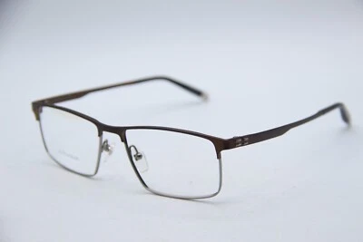 NEW CHARMANT Z-TITANIUM ZT19833R BROWN AUTHENTIC DESIGNER EYEGLASSES 55-17 - Image 1 of 4
