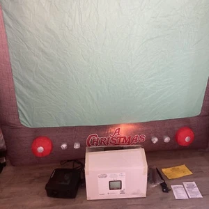8 ft Pre-Lit LED Living Projection A Christmas Story Inflatable - Picture 1 of 11