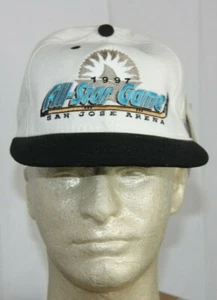 #1 Ropa Deadstock 1997 NHL Juego de Estrellas San José Tiburones Snapback Sombrero Gorra - Imagen 1 de 5