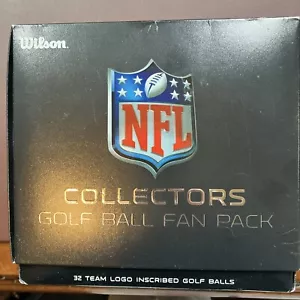 NFL Wilson Golfball Display alle 32 Team Logo Bälle - versiegelt, nie geöffnet. - Bild 1 von 7