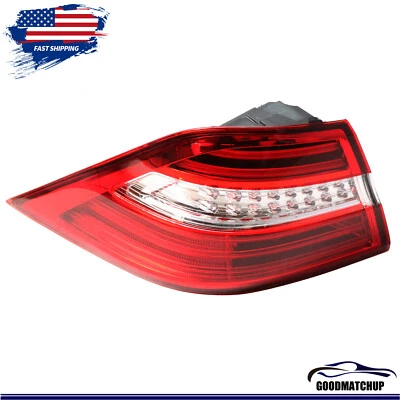 Lanterna traseira externa esquerda para Mercedes Benz ML350 ML550 ML63 2012-2015 1669063501 - Imagem 1 de 4