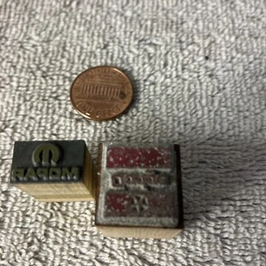 Mopar & Dodge Printing Blocks Lot - Picture 1 of 4