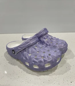 Crocs Classic Iridescent Geo Clog - Violet/White 209841-100 Neu in Original Tasche - Bild 1 von 6