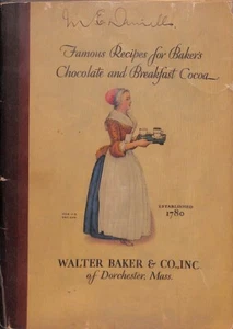 "Famous Recipes for Baker's Chocolate and Breakfast Cocoa" 1928 - Bild 1 von 12