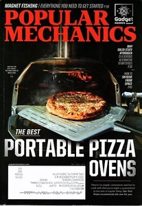 Popular Mechanics Magazine May June 2022 Pizza Ovens Retro Camper Magnet Fishin - Picture 1 of 2
