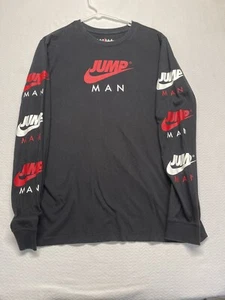 Nike Air Jordans Standard Fit Long Sleeve Jumpman T-Shirt - Picture 1 of 5