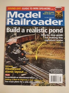MODEL RAILROADER MAGAZINE JULY 2022 HOBBY CONSTRUCTION POND RIVER NEW! - Picture 1 of 2
