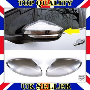 Edelstahl Chrom Spiegelabdeckung 2 Stück S.STAHL für PEUGEOT 2008 MK1 2013 BIS 2019 - Bild 1 von 11