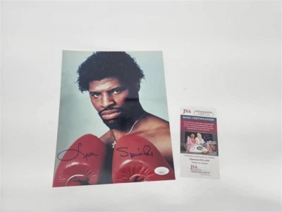 Leon Spinks Signed 8x10 Boxing Photograph JSA COA - CE87724 - Image 1 of 4