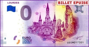 UEEM / LOURDES / BILLET 0 € / NULL EURO-SCHEIN / 0 € 2020-2 - Picture 1 of 1
