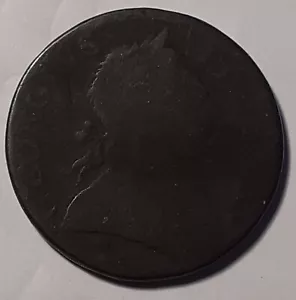 1806 UK GB George III Copper Half Penny 1/2d - Nice Grade XF. Collectable. - Picture 1 of 3