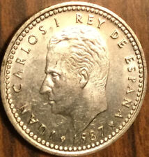 1987 SPAIN 1 PESETA COIN