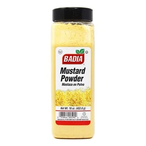 16 oz Bottle Badia Mustard Dry Powder/Ground/Mostaza/Molida/en/Polvo/Kosher - Picture 1 of 1