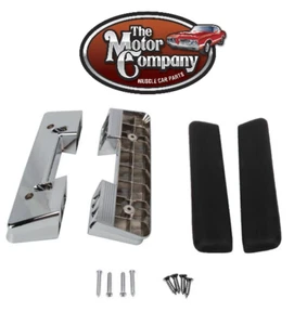 1964 1965 1966 1967 F85 Front Armrest Base & Pad Set w/Screws - Picture 1 of 1