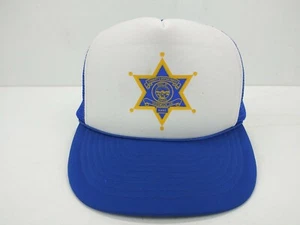 Vintage Otto Cap Sedgwick County Kansas Sherrif's Dept. Truckermütze - Bild 1 von 8