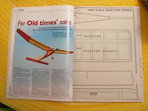 AMI Plans of Twizzle an aerobatic model 33" soan + original mag September 2004 - Picture 1 of 5