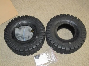 3.50/3.00-4 Tires & Tubes, RUTU 9X3.50-4 Off-Road Tread Tires and Tubes - Picture 1 of 13