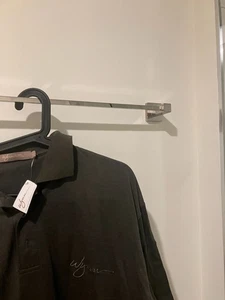 Wynn Las Vegas grey 55% bamboo golf polo Shirt men's adult Large NWT NEW - Picture 1 of 4