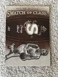 2007-08 SP Juego Usado Muestra de Clase Larry Bird #SC-LB HOF - Imagen 1 de 2