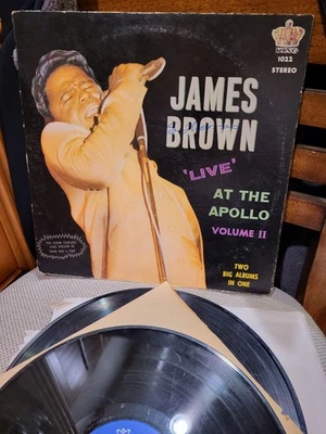 James Brown Live Apollo Vol II 2xLP VG+ Vinyl Good Gatefold King 1022 Soul Funk - Image 1 of 4