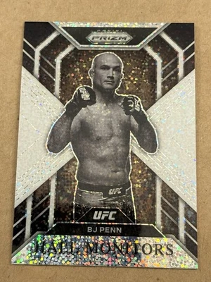 2023 Prizm UFC BJ Penn Hall Monitors White Sparkle SSP  - Image 1 of 2