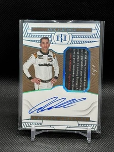 2023 Panini National Treasures Lasting Legacies Aric Almirola Auto One Of 1/1 - Picture 1 of 2