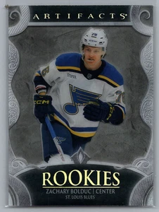 2024 Artifacts Zachary Bolduc Rookie Clear Cut #182 St. Louis Blues - Bild 1 von 2