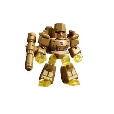 Transformers BLOKEES DEFENDER HEAVY METAL BRILLIANT GOLDEN MEGATRON BOT 2.2" - Image 1 of 2