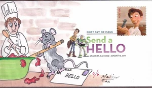 Ratatouille, Pixar Send a Hello FDC, HP Melissa Fox, 4554 - Picture 1 of 1