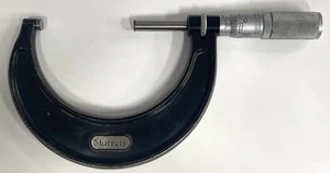 Starrett T436XFL-3 Outside Micrometer, 2-3" Range, .0001" Graduation - Picture 1 of 3