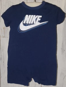 Pantalones Cortos Nike Romper Azul Marino 6 Meses 3-6 *S25 - Imagen 1 de 5
