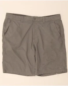 O'NEILL Mens Chino Shorts W38 XL Grey Polyester AW10 - Picture 1 of 3