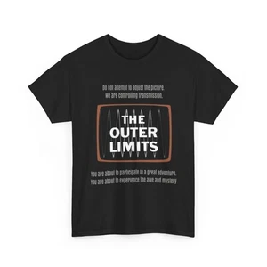 Retro Show Outer Limits T-Shirt, Vintage Sci-Fi Tee, Unisex Graphic Top, Retro - Picture 1 of 5