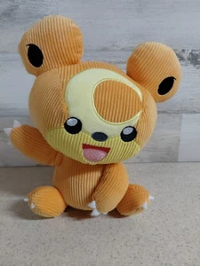 Teddiursa Pokémon Corduroy Plush Stuffed Animal Nintendo Game 9” - Picture 1 of 7