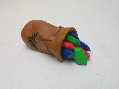 Edición Limitada Nintendo Legend of Zelda Rupia Cartera/Bolso Marrón Figura Vinilo Foto 1 de 4