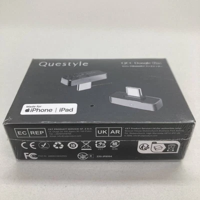 Questyle QCC Dongle Pro Lossless Bluetooth Adapter Transmitter Mfi Certified NEW - Image 1 of 4