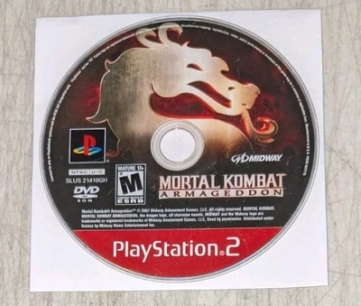 Mortal Kombat: Armageddon (PlayStation 2 PS2) solo disco Foto 1 de 2