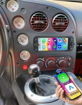 4+64GB FOR 2004-2010 DODGE VIPER ANDROID 13 CARPLAY CAR STEREO RADIO GPS WIFI - Image 1 of 4