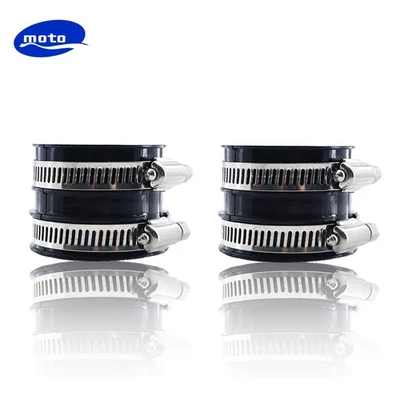 2 Carburetor Holder Intake Manifold 16065-1128 For Kawasaki Vulcan 500 EN500 - Image 1 of 4