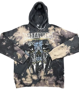 Gildan Heavy Blend Metallica Hoodie Herren M Grunge Rock AM i WHO i THINK I BIN? - Bild 1 von 11