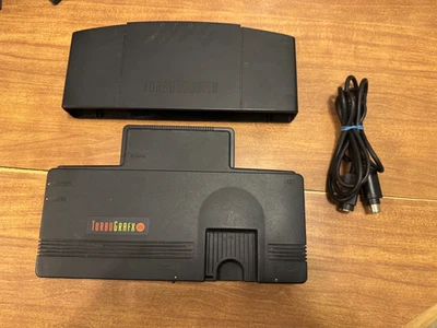 Sistema de videojuegos NEC TurboGrafx-16 con Turbo Booster SIN CABLES ni controlador OEM Foto 1 de 4