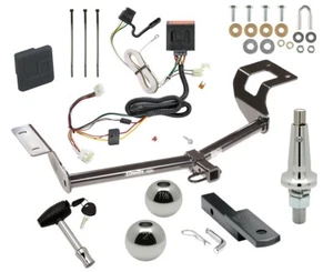 Enganche de remolque para remolque Honda CR-V 12-16 con cableado de 2"" + 1-7/8"" bloqueo de bolas y cubierta - Imagen 1 de 8