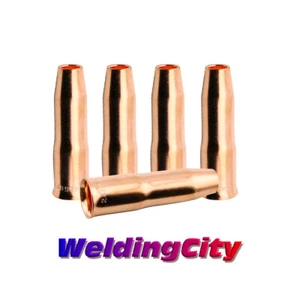 WeldingCity® 5 Stück MIG Schweißpistole Düse 24A-50SS 1/2" für Tweco Lincoln 300-400 - Bild 1 von 4